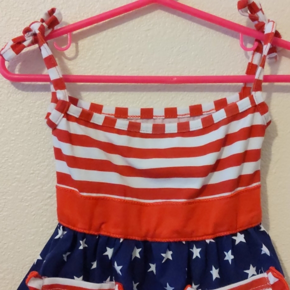 So adorable patriotic summer dress - Picture 3 of 4